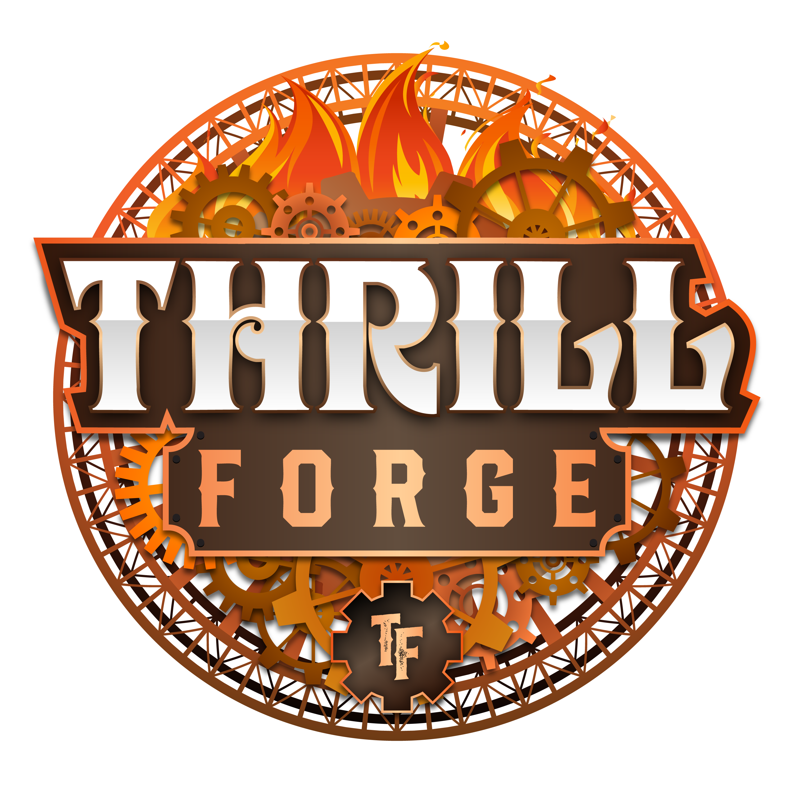Thrill Forge Logo Badge